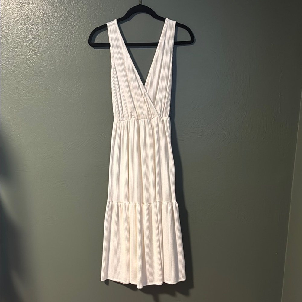 Caution to the wind white Dress
